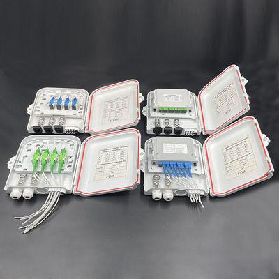 kaufen Drehschachtel-Design FDB0208C Glasfaser Endbox mit 8 SC-Adaptern und UV- und Regendichtheit Online-Herstellung