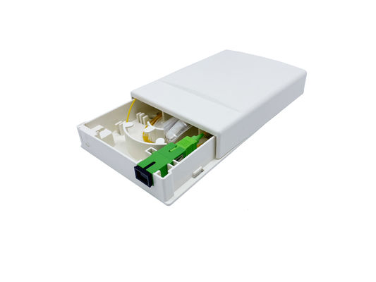 kaufen 1 Kern-Optische Steckdose Endbox ABS-Faser zur Hauswand Installation mit SC-Adapter Online-Herstellung