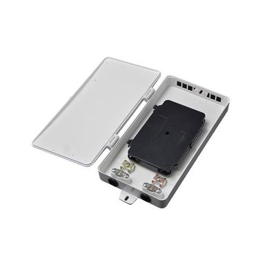 kaufen 8 Ports O Plastikfaser-Optik-Termination Box Mini Fusion Splice Schließung mit Splice-Tray für FTTH Indoor Online-Herstellung