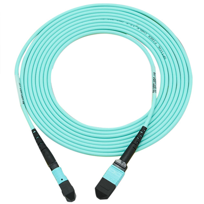 kaufen 400G MPO Kabel MPO zu MPO Patchkabel Buchse OM3 16 Faser Typ B 5M Online-Herstellung