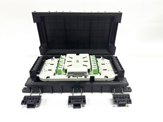 kaufen Fiber 1:16 PLC splitter Box Outdoor Fiber Optic Distribution Enclosure Mini FTTH Termination Box cajas nap box IP65 Online-Herstellung