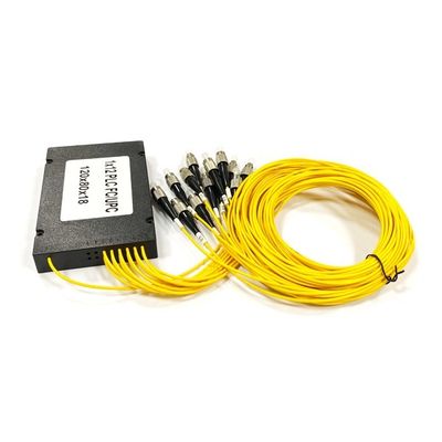 kaufen Hochwertige FTTH 1x12 FC-Stecker Glasfaser-Optik-Box-Verteiler ABS-Box PLC-Splitter für Rack-Patchfeld Online-Herstellung