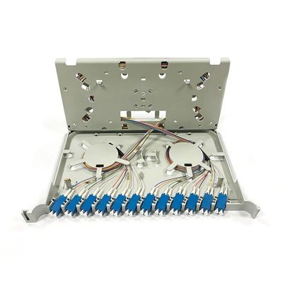 kaufen Fiber Optic Equipment 24 Core Fiber Splice Tray and Splice Box Splitter Module for Outdoor FTTH Cabinet Online-Herstellung