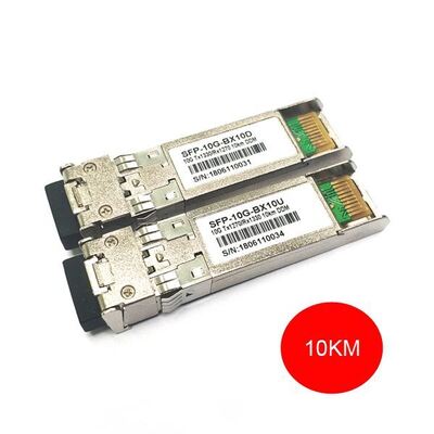 kaufen Benutzerdefiniertes 10Ge 10KM SFP+ Transceiver-Modul BIDI LC Einzelfaser Einzelmodus DDM Online-Herstellung