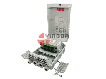 kaufen 16 Hafen-Pole-Berg-Lichtwellenleiter-Kasten IP66 für Terminalgrau FTTH-Haar Caja Online-Herstellung