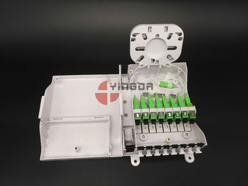 kaufen FTTH CPE-Faser-Optikbeendigungs-Kasten mit 1/8 Teiler Sc G657A2 Corning LSZH Online-Herstellung