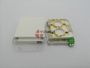 kaufen Planscheibe-Wand-Ausgang IP54 LC-Faser-Optikanschlusskasten CPE staubdichter ABS-PC Online-Herstellung
