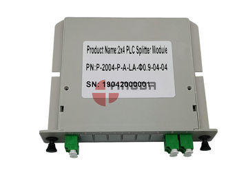 kaufen Plastik-Kassette Faser 2x4 PLC-Teiler-LGX modular mit LC-/APCduplex-Faser-Optikverbindungsstück Online-Herstellung
