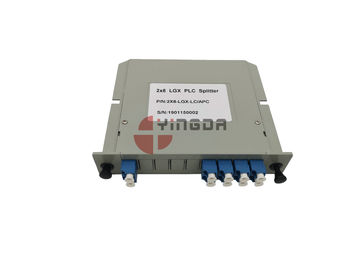 kaufen Verbindungsstück 8 Hafen-Plastikfaser Optik-Kassetten-Modul ABS-Sc LC PLC-Teiler-LGX Online-Herstellung