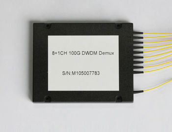 kaufen Monomode- SMF 28E 1610nm FC UPC 1100G 8CH MUX DEMUX DWDM Online-Herstellung