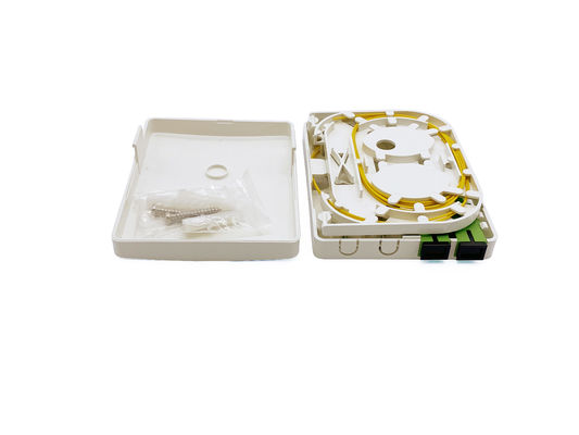 kaufen 2 Kern Sc Fibra Optica Rosette For Fiber zum Hauptinnenan der Wand befestigten mit Kassette Online-Herstellung