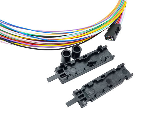 kaufen Band-Faser-Optikausbruch 4 Kern 6 12 lockern heraus Puffer-Rohr 2 Mts der Ausrüstungs-0.9mm 6 Fuß auf Online-Herstellung