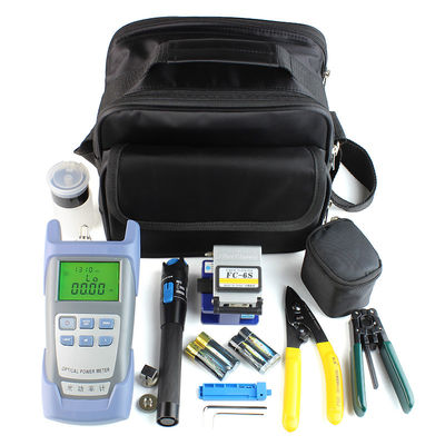 kaufen FTTH-Tool-Kit-mechanische fiberoptische Beendigung Kit Fiber Cleaver Power Meter Online-Herstellung
