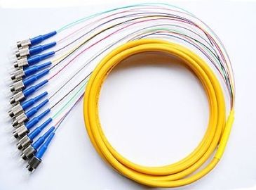 kaufen Multi- Faser 12 Kern-Faser-Optikzopf 1Meter oder 1,5 Meter, Band-Zopf des Faser-Pullover-FC Online-Herstellung