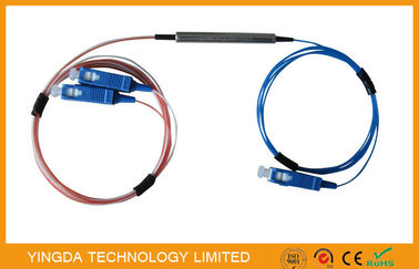 kaufen 1 x 2 Pon die Faser verdoppeln Optikplc-Koppler, fixierter Fbt-Koppler 1310nm 1550nm Fenster 50%/50% Online-Herstellung
