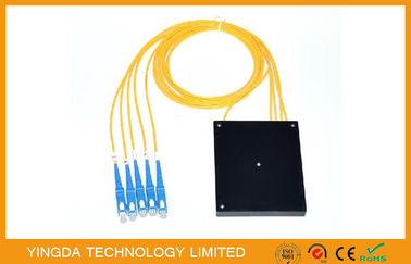 kaufen multi/Einmodenfaser Optikplc-Teiler-ABS-Modul 2mm g657a für Gpon Ftth Online-Herstellung