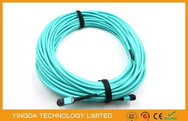 kaufen 12 Kabel der Faser-OM3 10Gig MTP MPO, Stamm-Kabel MPO - MPO 12 F.O. OM3 15 Mts Online-Herstellung