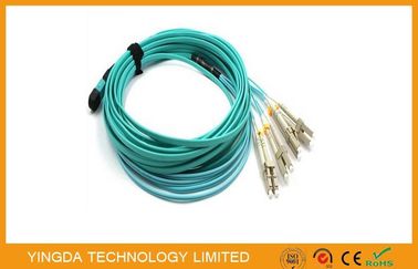 kaufen MPO-, 8 Kabel-Verbindungskabel LC 3 MTP MPO mit optische Transceivers QSFP + SR4 Online-Herstellung