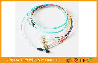 kaufen Flachkabel-Versammlung in mehreren Betriebsarten 12Fibers MTP MPO flache OFNR Kabel-OM3 10G Online-Herstellung
