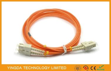 kaufen Sc - Duplex 2.0mm des Sc-Multimodefaser-Optikverbindungskabel-50 (125) um mit beige Klipp Online-Herstellung