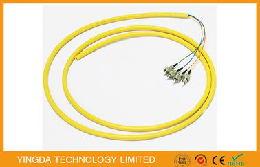 kaufen ODF Bunchy Gelb des Faser-Optikzopf-4 der Kern-LSZH 0.9MM, Monomode--Zopf Online-Herstellung