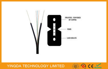 kaufen Innenbogen - Art 4 Kernfaser optische FTTH Transceiverkabel-Zahl - 8 GJXFH 2km/Trommel Online-Herstellung