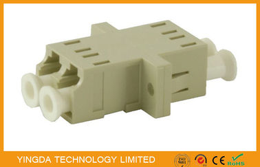 kaufen Lc-Multimodefaser-Optikadapter-Koppler-Duplex-keramische Zwinge, LC-Faser-Adapter Online-Herstellung