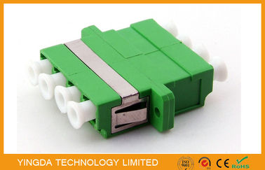 kaufen Faser-Optikadapter Inspektion 9/125 um LC/APC, Faseroptikweise des adapter-Grün-Viererkabel-4 Online-Herstellung