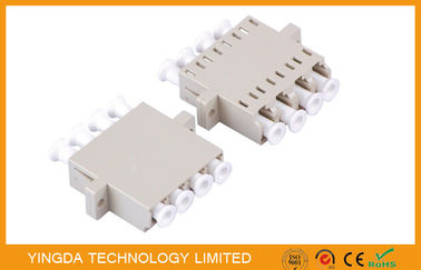 kaufen FTTH-Gestell-Platte LC-Viererkabel-Adapter, Adapter LC Millimeter aus optischen Fasern besonders angefertigt Online-Herstellung