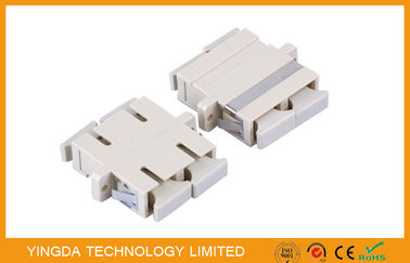 kaufen Faser-Optikadapter Millimeters DX Plastik PBT weißer/Koppler, Sc-Duplexadapter Online-Herstellung