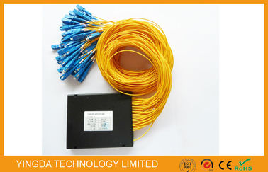 kaufen Faser CATV EPOM Optik-PLC-Teiler Sc 2mm, Koppler-Teiler-Kasten Ftth 1x64 Online-Herstellung
