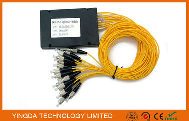 kaufen Hohes genaues FTTH-Netz-passive optische Teiler-Modul FC UPC Inspektion 2.0mm Online-Herstellung