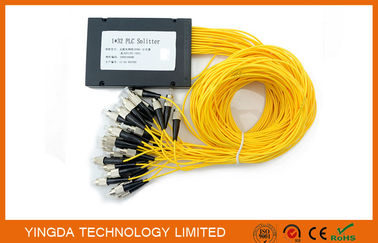 kaufen GPON niedriger PDL 1*32 FC PLC-Faser-Optikteiler ABS Plastik für Datenaustausch Online-Herstellung