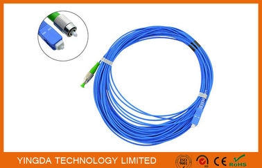 kaufen APC-Faser-Optikverbindungskabel, FC zu Sc-Faser-Flecken-Kabel blaues Singlemode 1.8mm LSZH Online-Herstellung