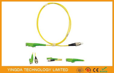 kaufen E2000/APC - FC/Faser-Optikverbindungskabel-Gelb LSZH UPC-Inspektion SX 3.0mm 3M Online-Herstellung