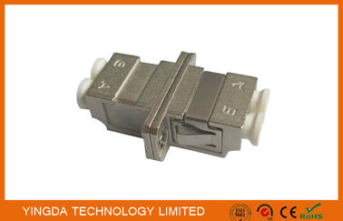 kaufen Duplex-Adapter-Silber-Metallgehäuse Rückflussdämpfung Couler LC LC aus optischen Fasern Online-Herstellung