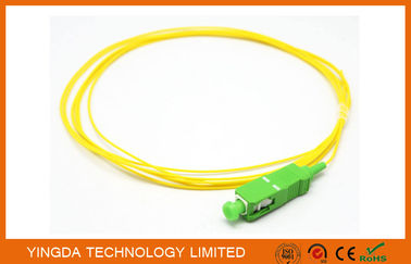 kaufen Singlemode Simplex-3M 900 um gelber Lichtwellenleiter PVCs Zöpfe Sc-APC Online-Herstellung