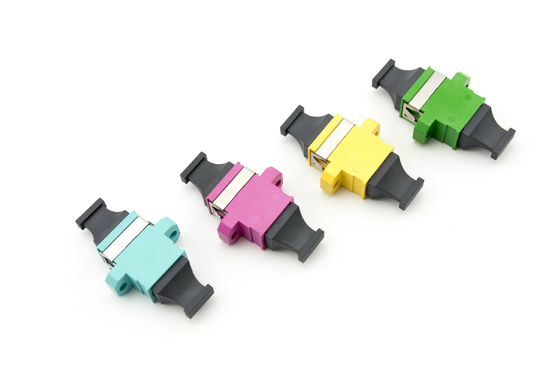 kaufen MPO MTP Grün Aqua Purple Black des Faser-Optikadapter-Koppler-12Fiber 24Fiber OM3 Online-Herstellung