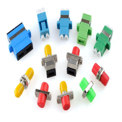 SC UPC/APC/OM3/OM4 Steckverbinder Duplexfaser-Adapter für Glasfaserverbindungen
