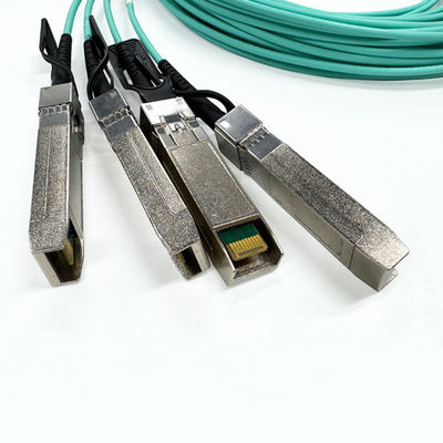 Hochwertiges 100G QSFP28 OM3 aktives optisches Kabel AOC Kabeloptiktransceiver für Netzwerke