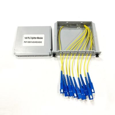 1x32-Optische Faser-PLC-Splitter Hochkanalisolation, die Signalstörungen in Glasfasernetzwerk-Anwendungen minimiert